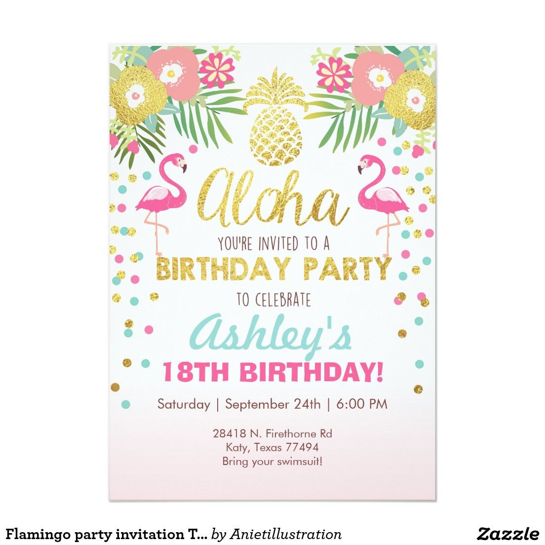 Best ideas about Zazzle Birthday Invitations
. Save or Pin Your Custom 5" x 7" Invitations Now.