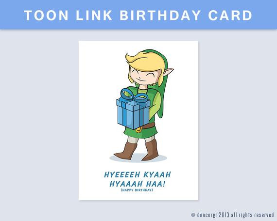 Best ideas about Zelda Birthday Card
. Save or Pin Printable Legend of Zelda Birthday Card Greeting Cards Now.