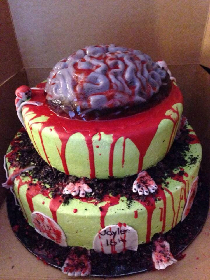 Best ideas about Zombie Birthday Cake
. Save or Pin 14 best images about Baby zombie cake on Pinterest Now.