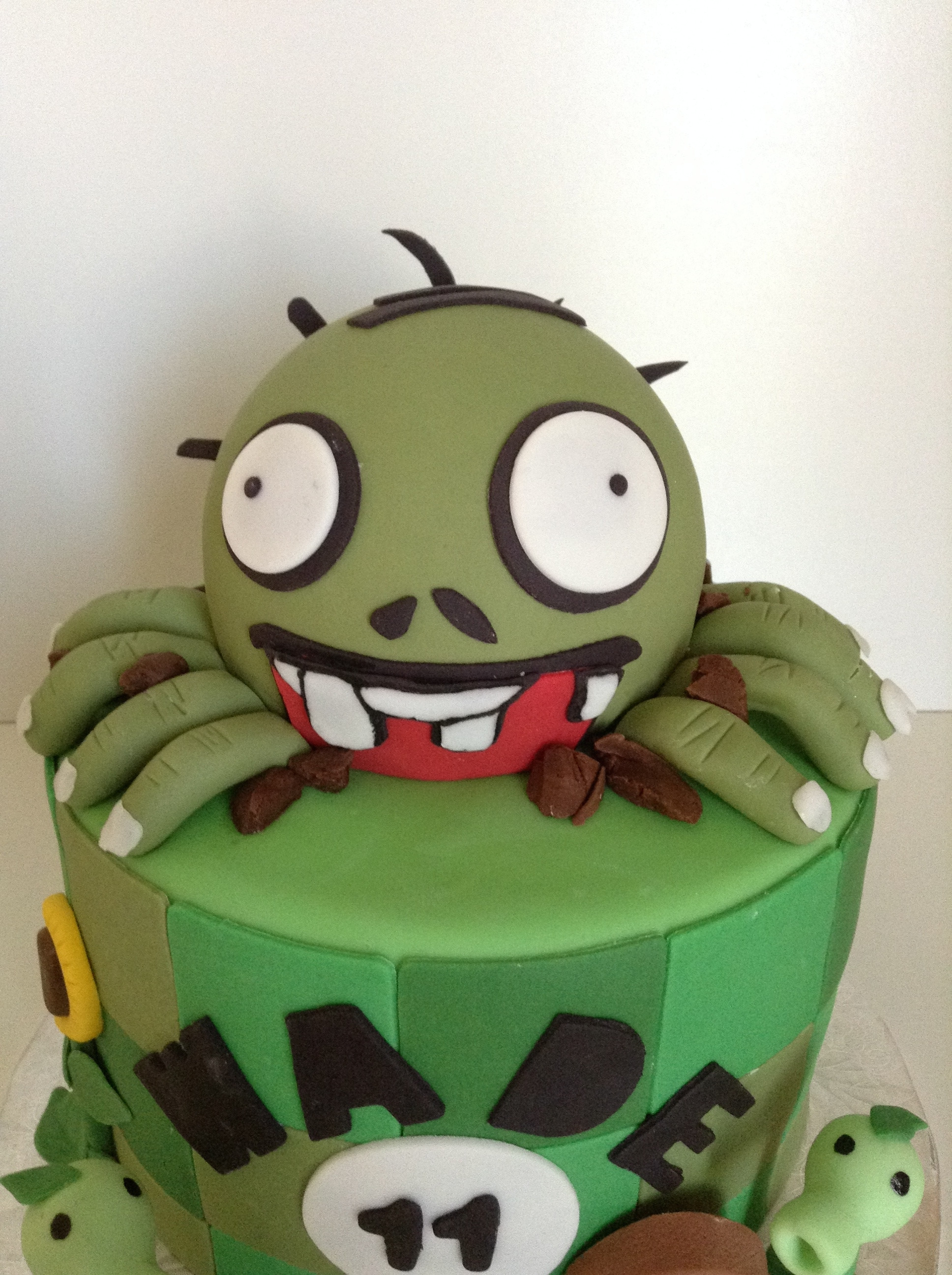 Best ideas about Zombie Birthday Cake
. Save or Pin Plants Vs Zombies Birthday Cake CakeCentral Now.