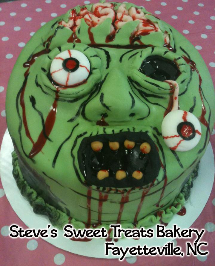 Best ideas about Zombie Birthday Cake
. Save or Pin Zombie cake Zombie Cakes Now.