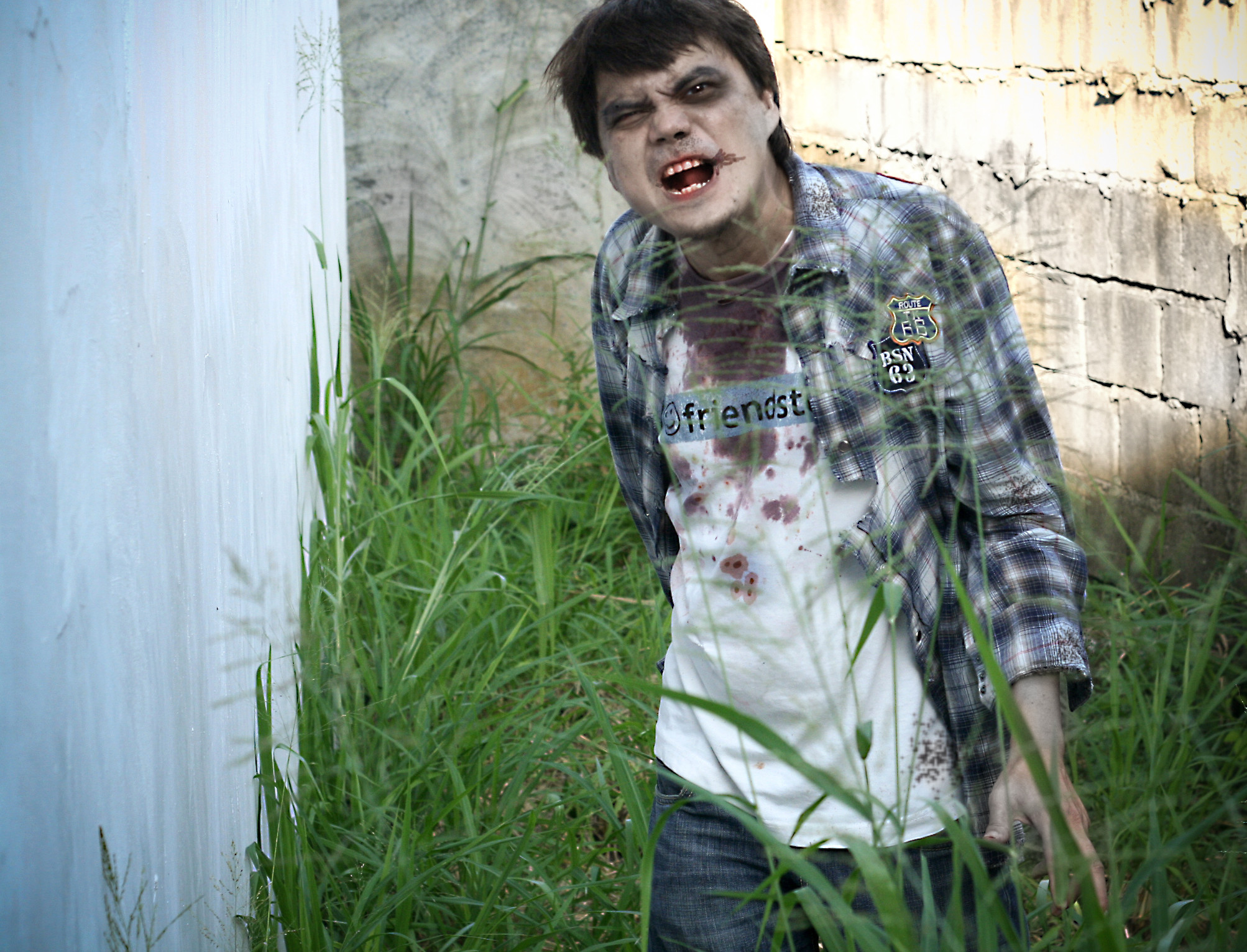 Best ideas about Zombie DIY Costume
. Save or Pin How to Create a Zombie Costume 12 Steps with Now.