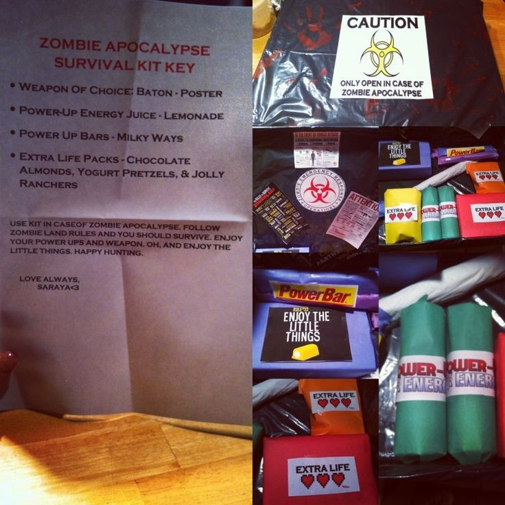 Best ideas about Zombie Survival Kit DIY
. Save or Pin DIY Zombie Survival Kit t for those Doomsday Preppers Now.
