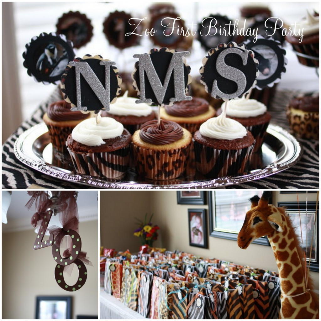 Best ideas about Zoo Birthday Party
. Save or Pin Real Parties Adorable ZOO 1st Birthday Bash Now.