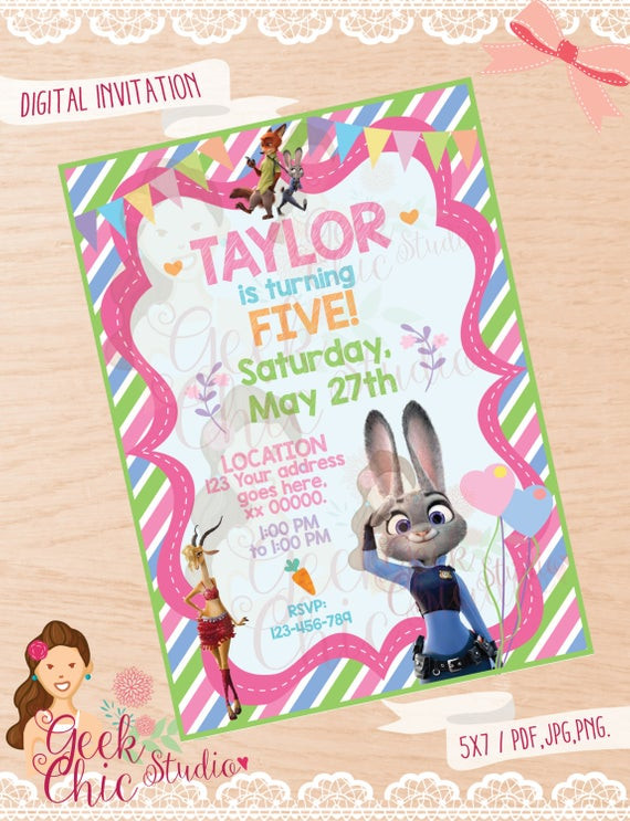 Best ideas about Zootopia Birthday Invitations
. Save or Pin Zootopia Zootopia invitation Zootopia party Zootopia Now.