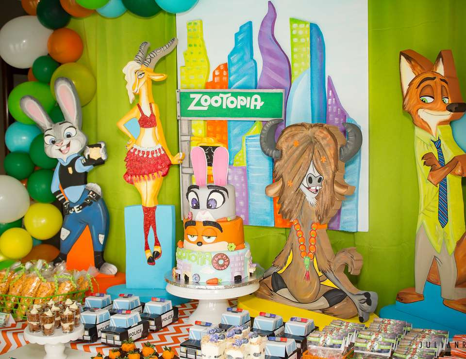 Best ideas about Zootopia Birthday Party
. Save or Pin Zootopia Birthday "Ellietopia " Now.