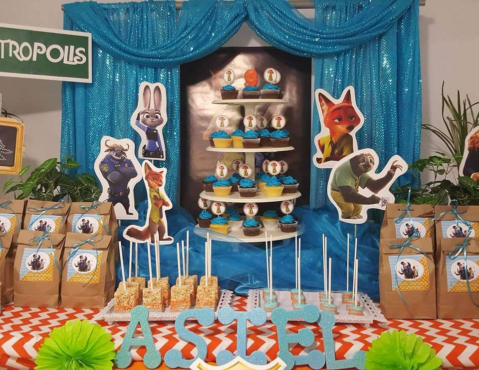 Best ideas about Zootopia Birthday Party
. Save or Pin ZOOTOPIA Birthday "ASIEL S ZOOTOPIA 9TH BIRTHDAY Now.