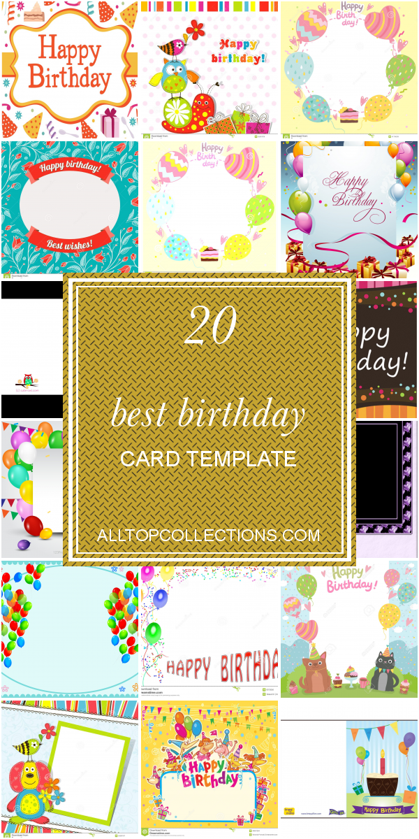 20 Best Birthday Card Template - Best Collections Ever | Home Decor ...