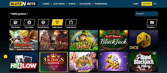 Experience Casino SlotsNBets UK Your Gateway to Exciting Slots and Bets